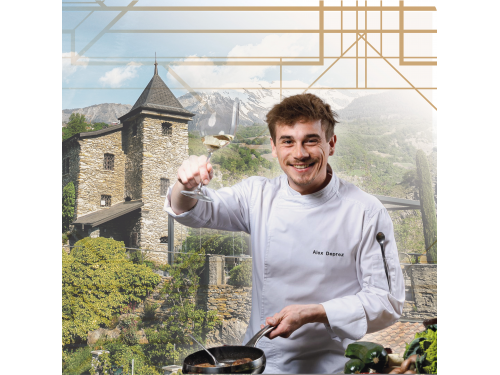 Soirée gastronomique avec Alex Deprez au Castel d'Uvrier - Automne